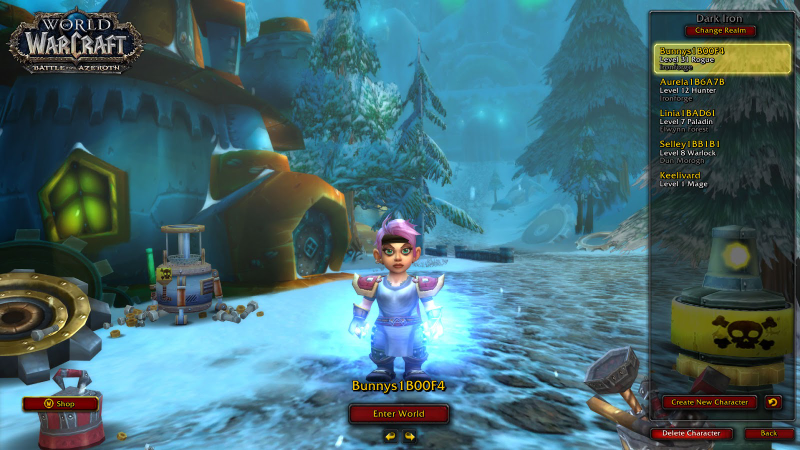 Illustration for article titled When Life Gets Tough, I Make A New World Of Warcraft Character